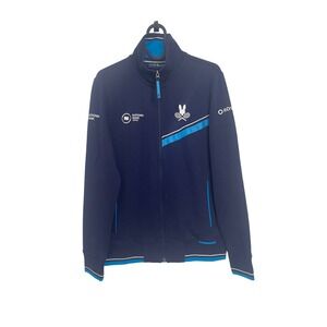 Psycho Bunny Track Jacket National Bank Open Tennis Navy Blue Youth Large/14-16